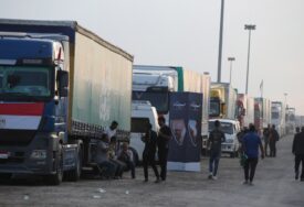 Izraelskoj vojsci naređeno da blokira konvoj pomoći iz Sjeverne Afrike ka Gazi