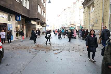 OBRUŠAVANJE FASADA, SVAKODNEVNA OPASNOST U SARAJEVU: Načelnik Općine Stari Grad veli da je odgovornost...