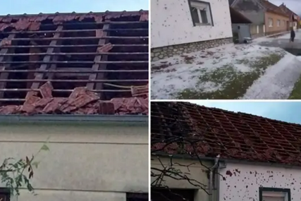 Bošnjaci nakon nevremena, čovjek u suzama: Kataklizma, nema čitave kuće (FOTO+VIDEO)