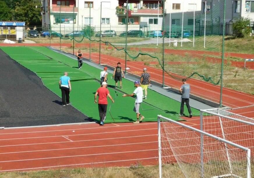 Stadion Hakija Mršo, novi teren