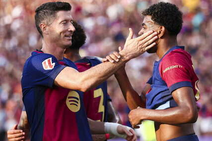 Yamal i Lewandowski pogađali za novi trijumf Barcelone