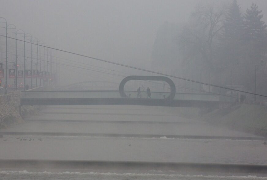Sarajevo, smog, magla, zagadjenje