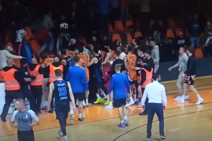 U utakmici hrvatskog prvenstva u košarci izbila opšta tučnjava (VIDEO)