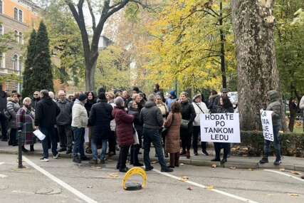 Protesti ispred Vlade KS: Stanovnici Vogošće traže hitan pristup mazutu koji se nalazi u robnim rezervama