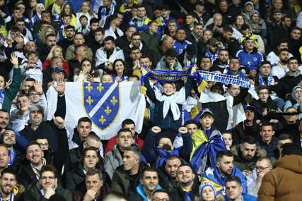 Utakmica BiH i Kipra među najslabije posjećenim mečevima sinoć