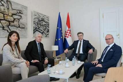 Čović nakon susreta s Plenkovićem komentirao EU put BiH, o Dodiku i NSRS ni riječi