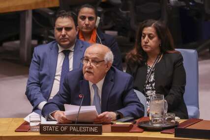 Vijeće sigurnosti UN: Palestinski ambasador upozorio da Gaza trpi nemiliosrdno bombradovanje