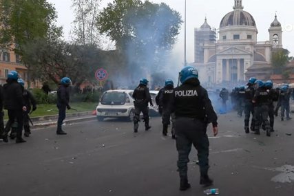 U sukobima policije i huligana u Italiji povrijeđena 24 policajca (VIDEO)