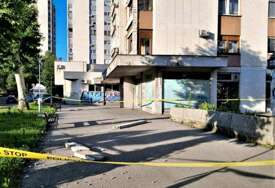 U Rudarskoj ulici u Tuzli pao balkonski stub, nema povrijeđenih